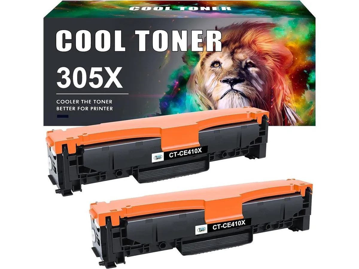 V4ink V4ink 305X CE410X High Yield Black Toner Cartridge 2 Pack — product photo