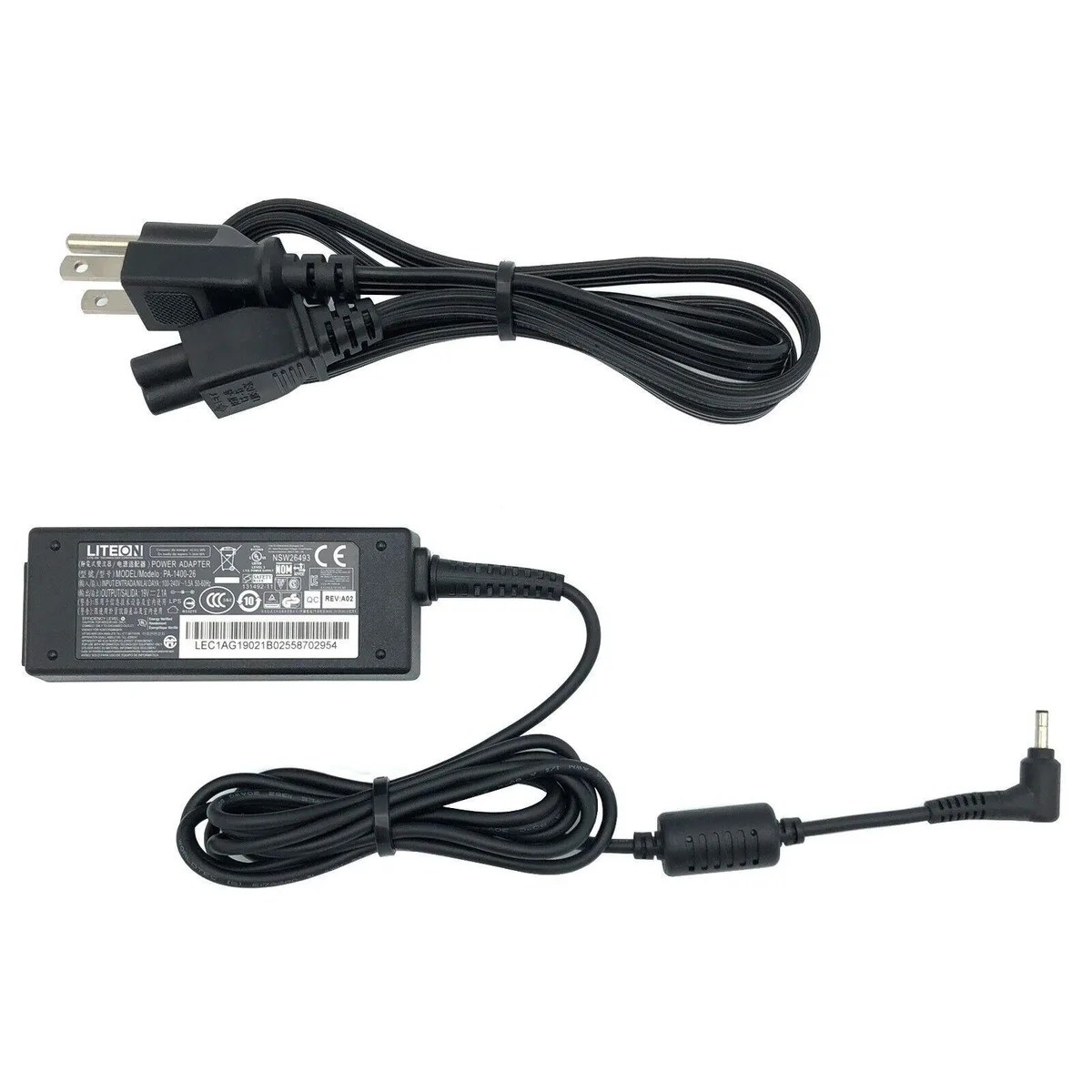 Lite-On Lite-On PA-1400-14 19V 2.1A 40W power adapter 3.0x1.1mm — product photo