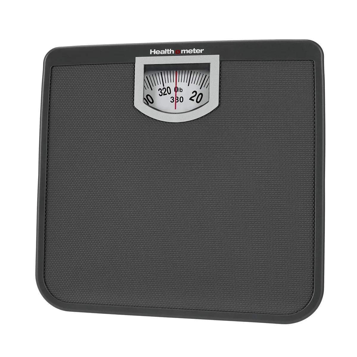 None Continuous None Continuous Health o meter Large Dial Bath Scale Gray 330 lb .2 lb 10.5 x 10.4 in — product photo