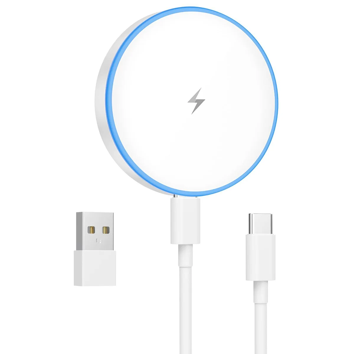 KEHIPI KEHIPI 15W MagSafe Wireless Charger Dual Port USB-C — product photo