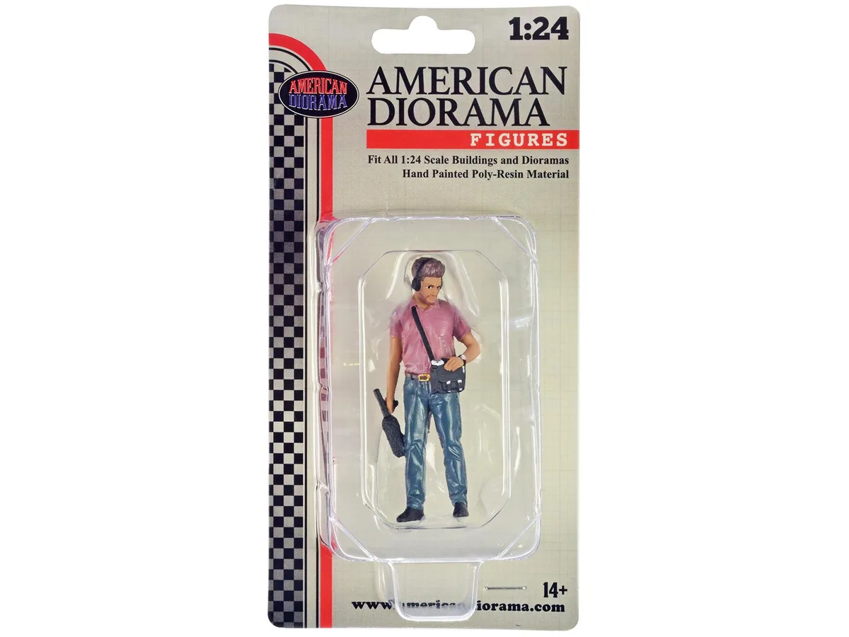 American Diorama American Diorama "On-Air" Figure 4 1/24 hobby collectible — product photo