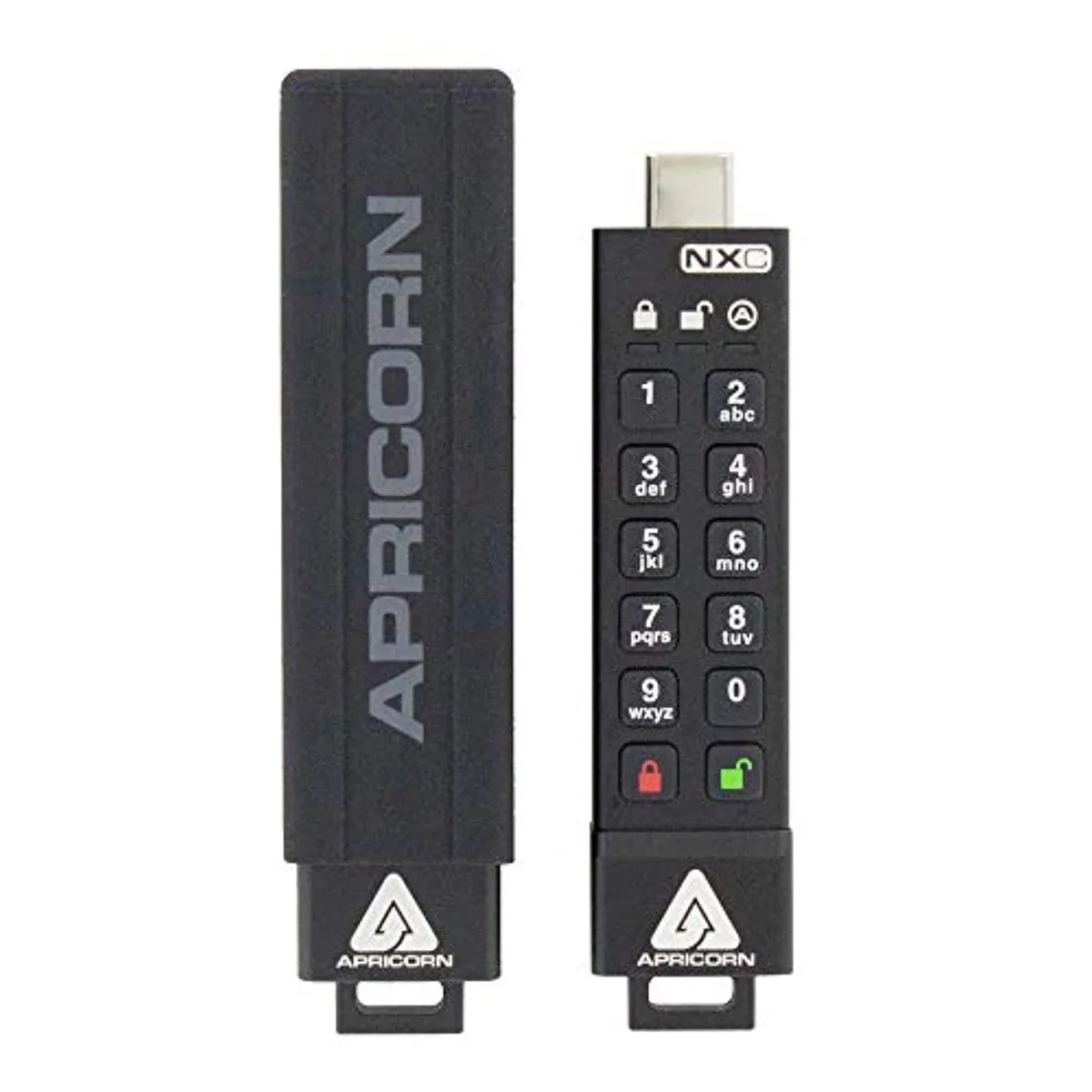 Apricorn Apricorn Aegis Secure Key 3NXC 128GB USB 3.2 Type C Flash Drive ASK3-NXC-128GB — product photo
