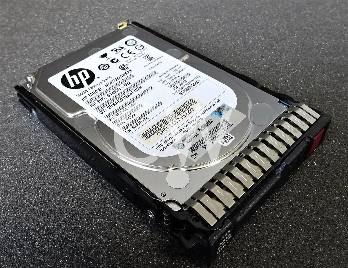 HP HP MM0500GBKAK 500GB 7.2K RPM 6Gb/s 2.5" SATA internal hard drive — product photo