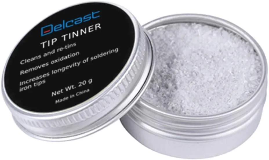 JacobsParts Inc. JacobsParts Inc. Delcast Tip Tinner &amp; Cleaner Compound TINNER-A Soldering — product photo