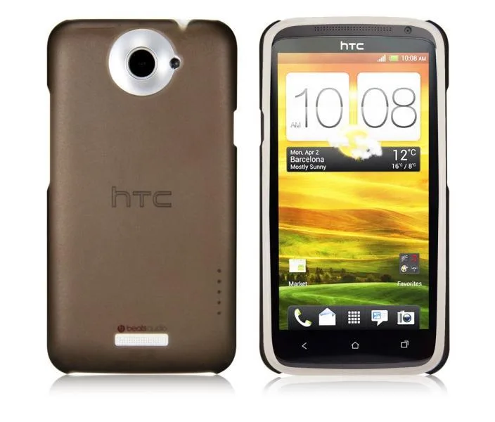Shield Shield Frosted Black Snap-On Case for HTC One X — product photo
