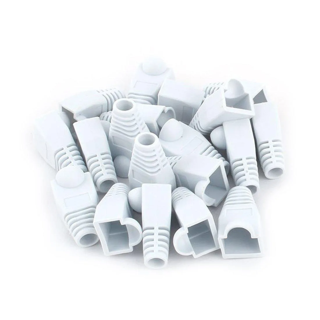 Logico Logico RJ-45 Strain Relief Boots Cat5/5e/6 White 100 pcs — product photo