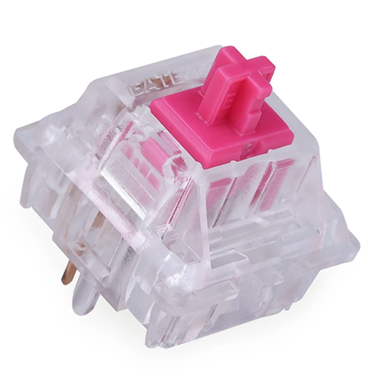  Gateron Aliaz Silent Pink Tactile Switches 35PCS 60gf 5-Pin — product photo