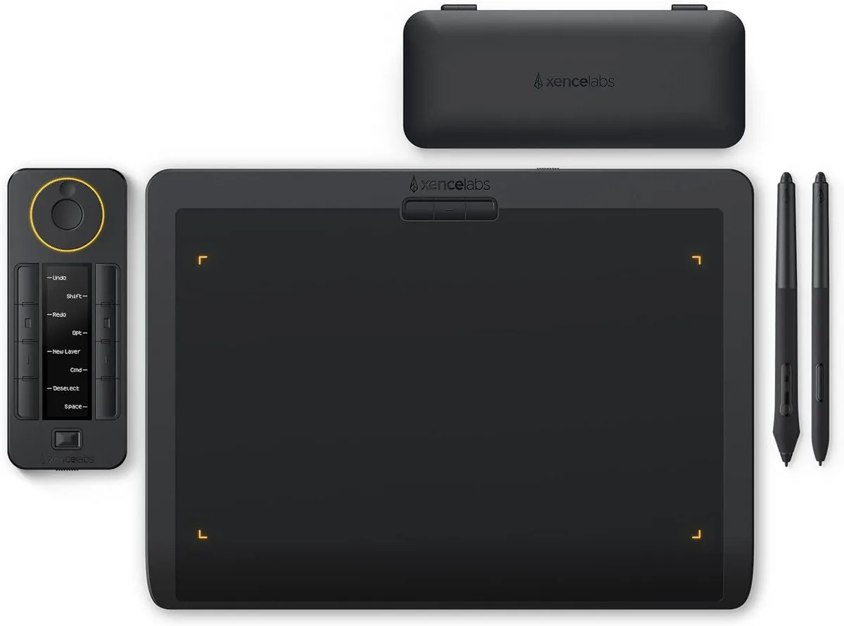 BFKK BFKK Wireless Drawing Tablet Medium 12" 10.3x5.75 8192 Levels 40 Quick Keys Black — product photo