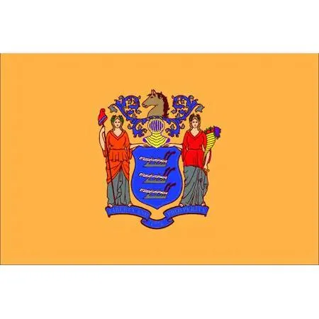 Nylglo Nylglo New Jersey State Flag 3x5 ft 200 Denier Nylon 143660 — product photo