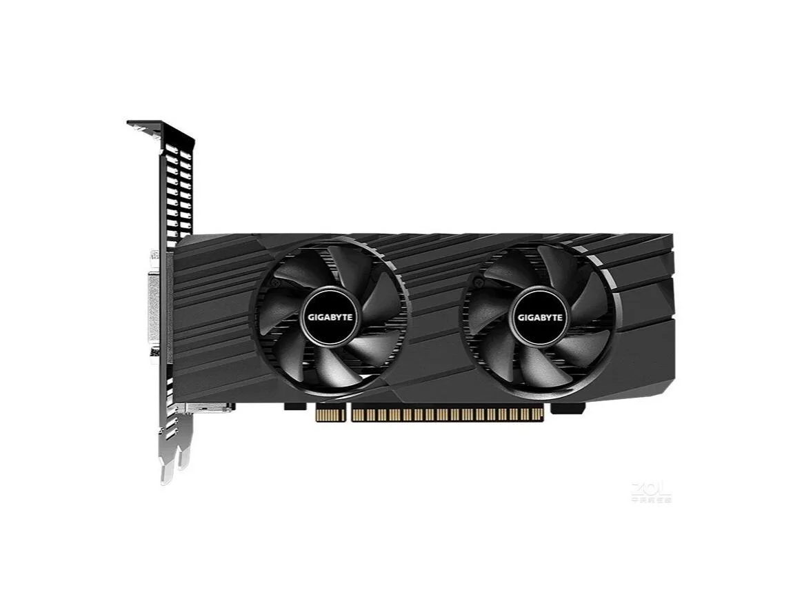 GIGABYTE GIGABYTE GeForce GTX 1650 OC Low Profile 4G graphics card — product photo