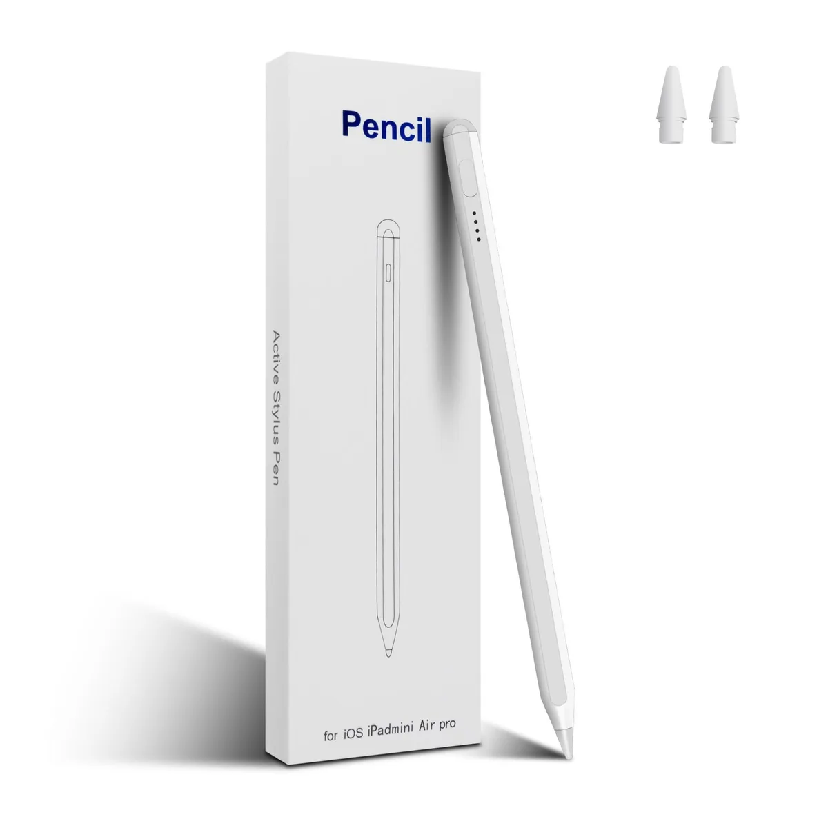  RKItE Stylus Pen iPad 11th/10th Gen 2025 White — product photo