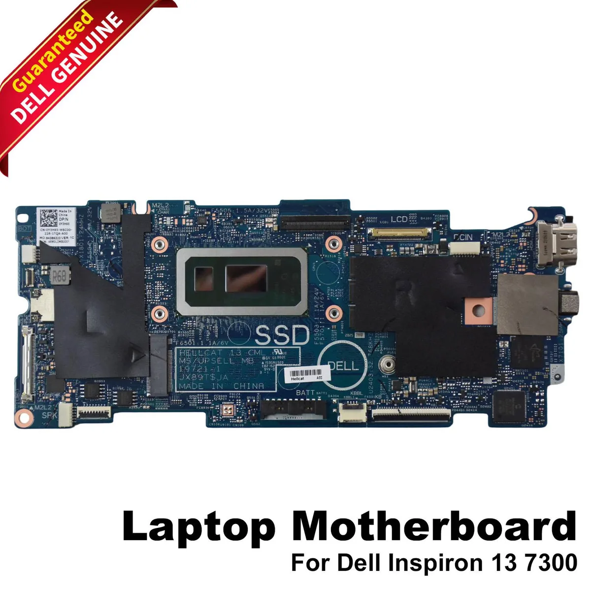 DELL DELL Inspiron 13 7300 2-In-1 Laptop Motherboard i5-10210U 1.6GHz 8GB DDR3 Y3H95 — product photo