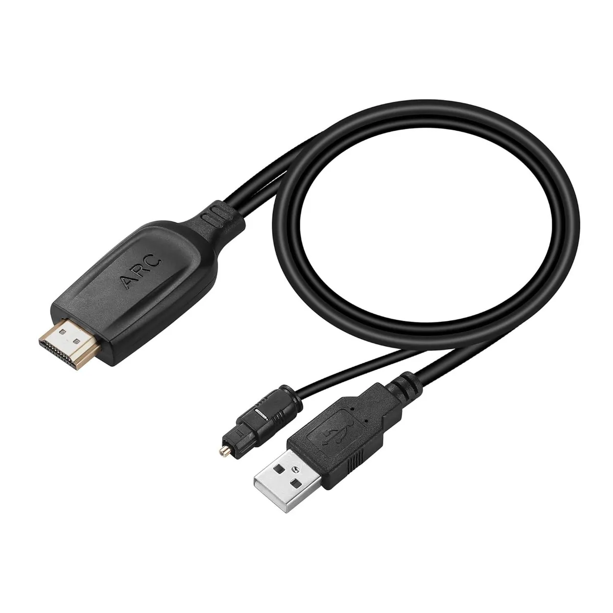Boxwave Boxwave 192KHz HDMI ARC to Optical Audio Adapter 3.7ft 1.15m — product photo