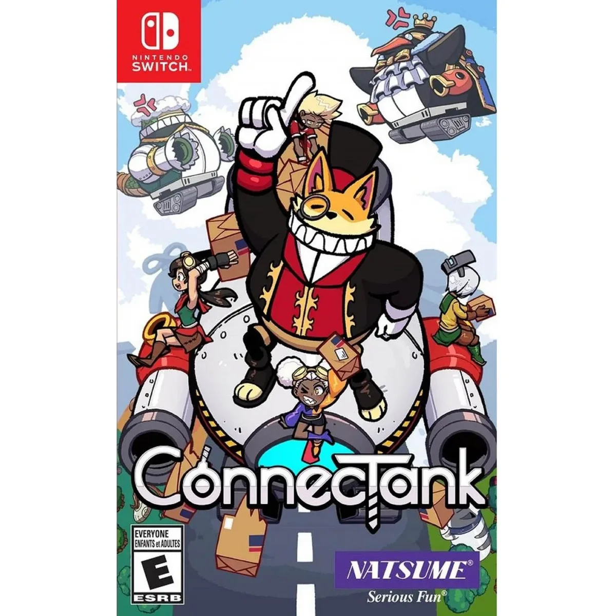 Natsume Natsume ConnecTank 80074 nintendo switch video game — product photo