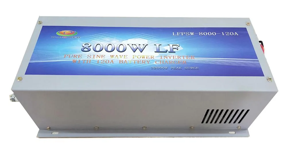 u-power u-power 32000W Peak 8000W Power Inverter 12V DC to 110V 220V AC 60Hz Split Phase Pure Sine Wave — product photo