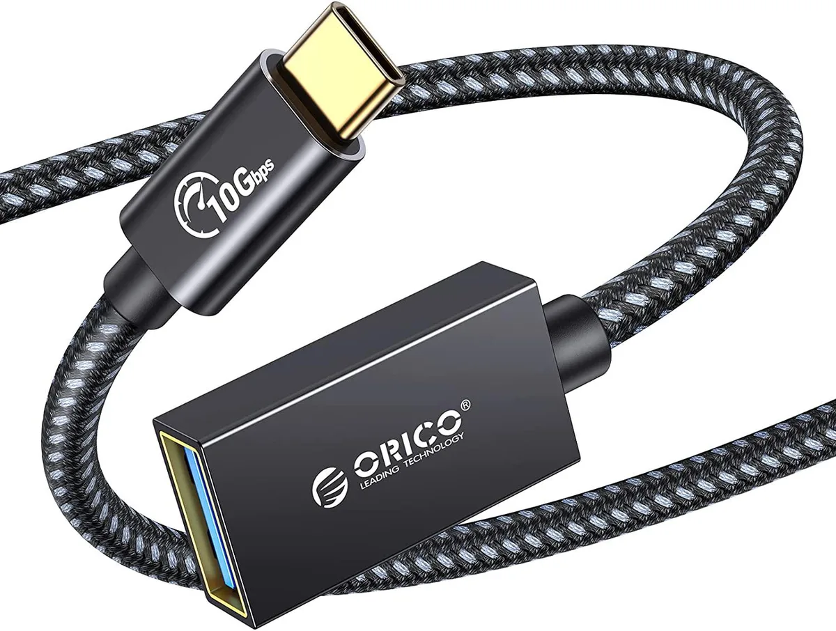 Orico Orico ACF31/CAF31 USB C to USB A adapter .3m 10Gbps PD60W — product photo
