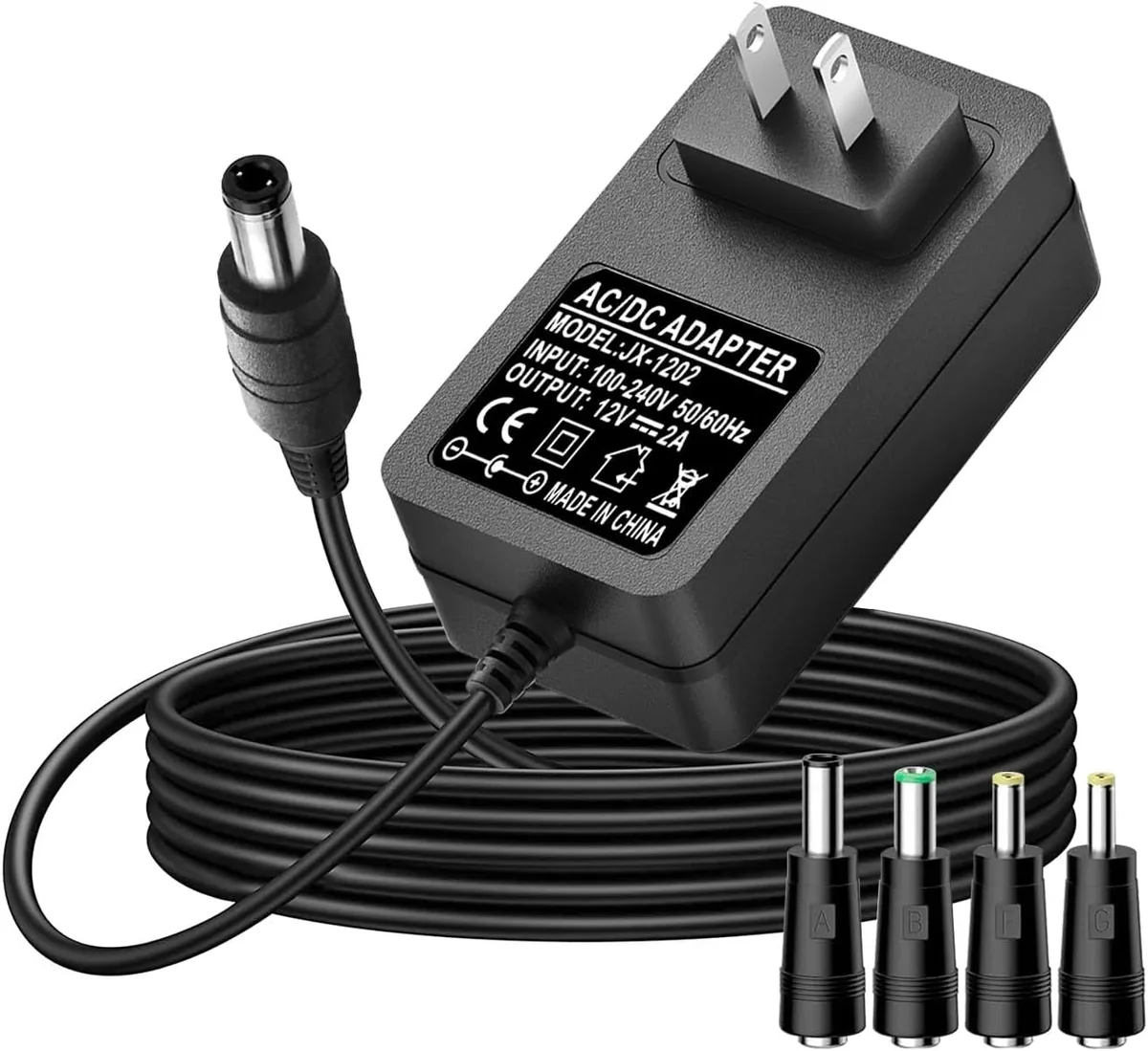 BASEUS BASEUS 12V 2A AC Adapter 24W Multi-Jack — product photo