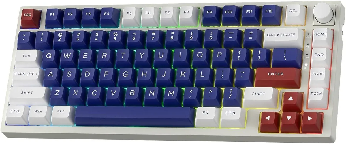 LTC LTC Nimbleback NB831 75% 81-Key Hot-Swap Mechanical Gaming Keyboard — product photo