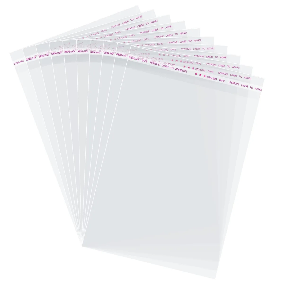  Morepack Cellophane Bags 200 Pack 6x9 Inches — product photo