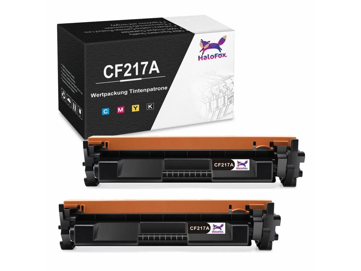 V4ink V4ink CF217A 17A Black Toner Cartridge 2P 1600 Pages — product photo