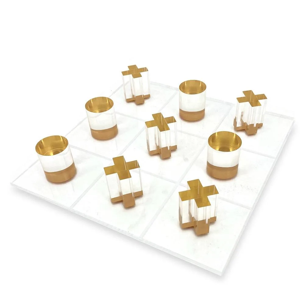Vandue Corporation Vandue Corporation Tic Tac Toe Game Gold 10 — product photo