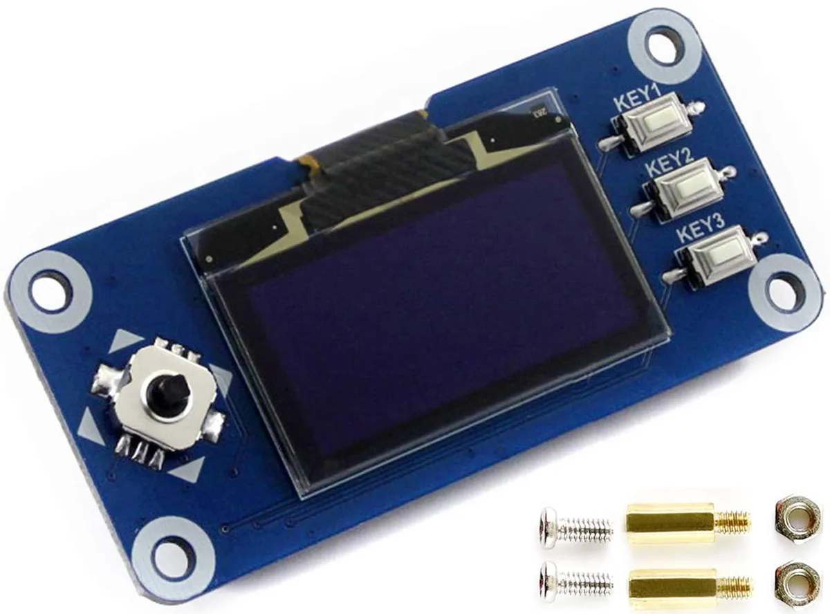 WaveShare WaveShare 1.3inch OLED Display HAT 128x64 Blue SH1106 3.3V — product photo