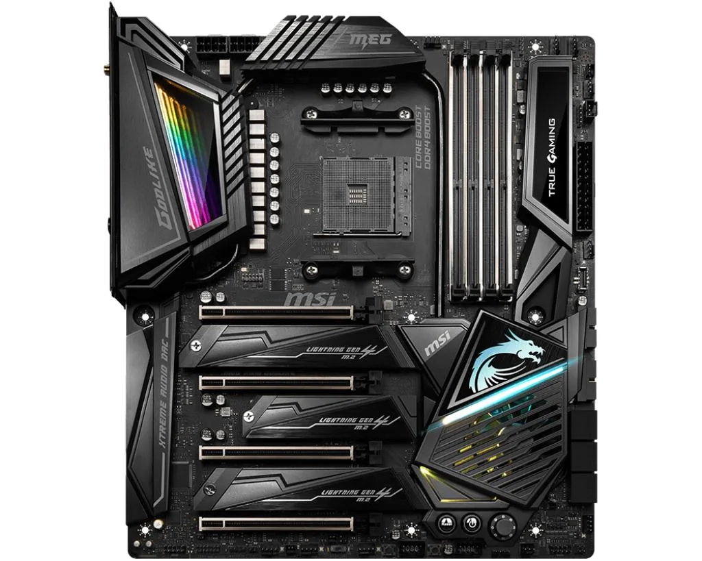 MSI MSI MEG X570 GODLIKE AMD motherboard Socket AM4 128GB DDR4 — product photo