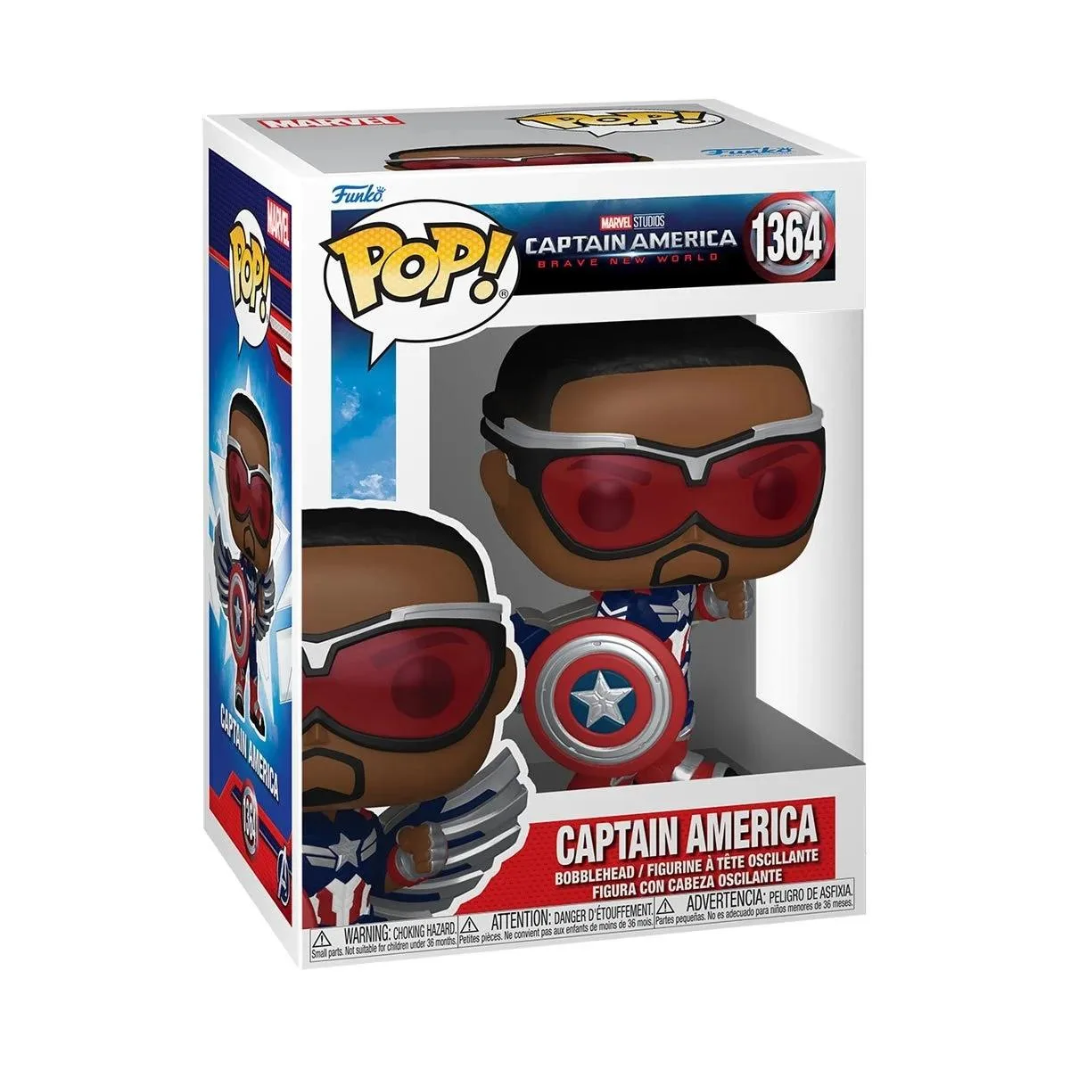 Funko Funko POP Marvel Captain America Brave New World Sam Wilson 75990 — product photo
