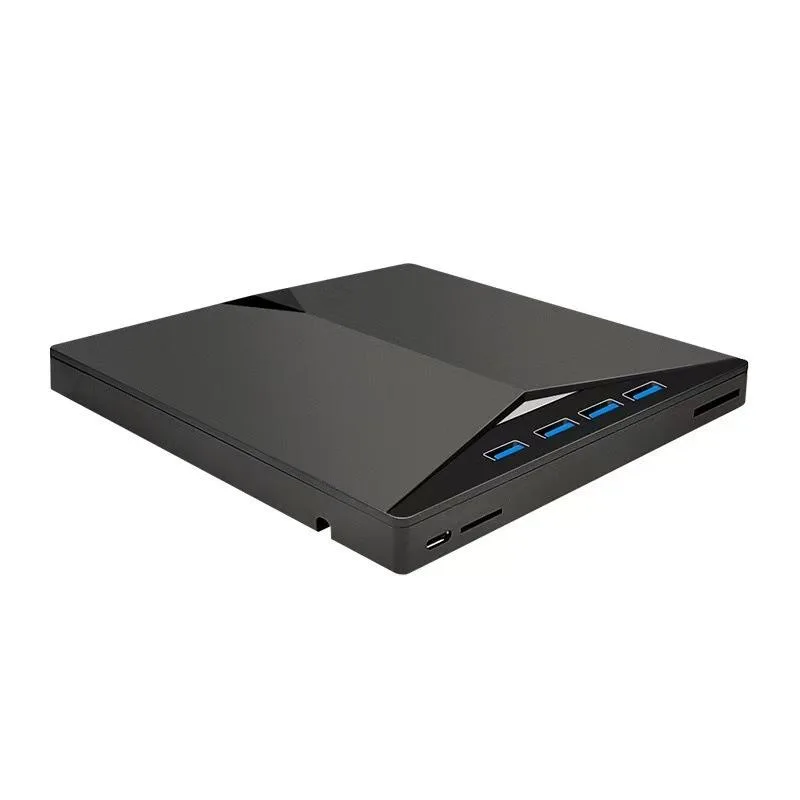 TOPWOLF TOPWOLF DVD burner 7in1 USB 3.0 TypeC 24x CD 8x DVD 30dB — product photo