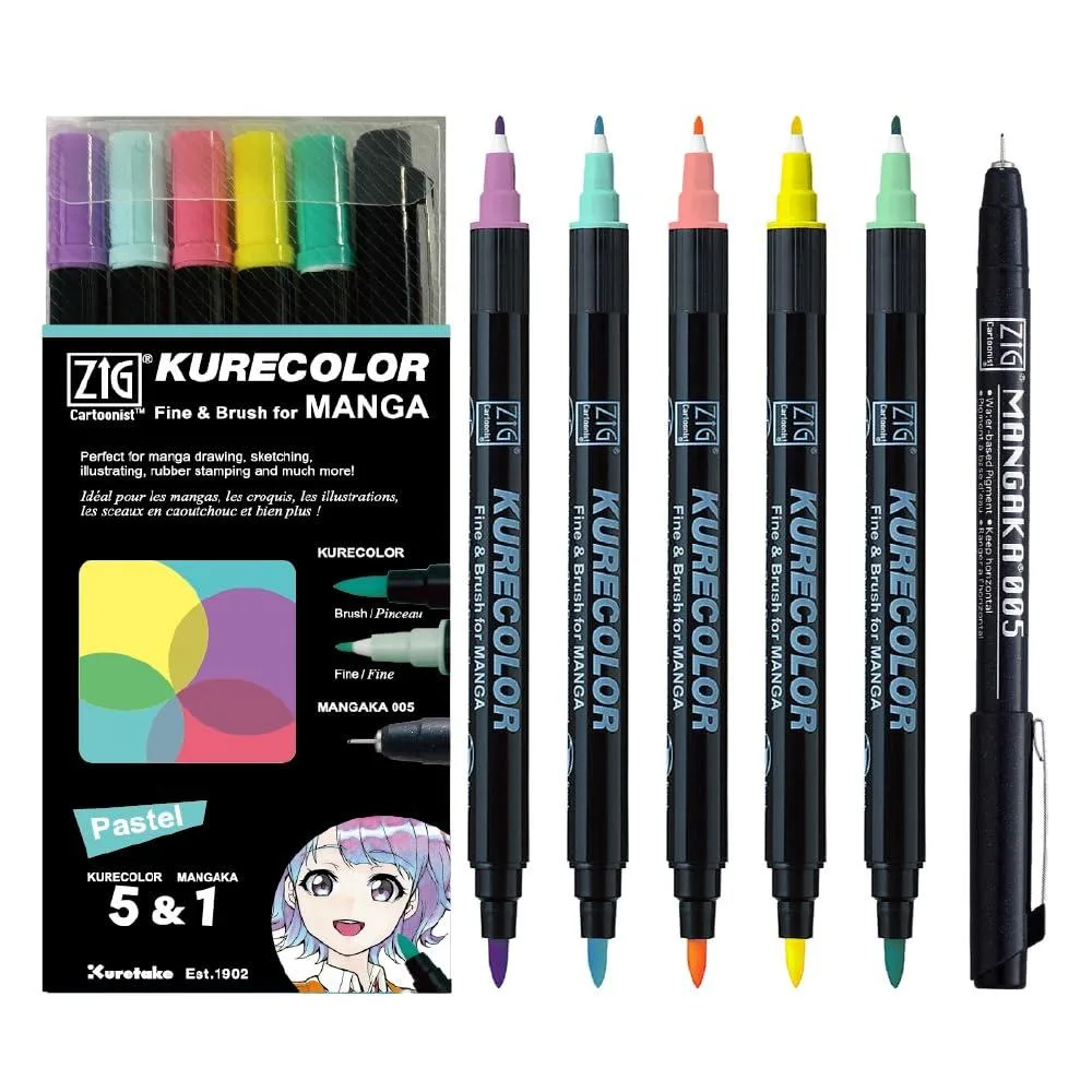  Avery CNKC-2200N/6VPA Fine Art Marker Set 12 Colors — product photo