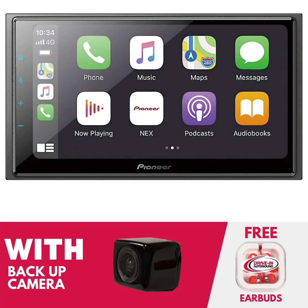 Pioneer Pioneer DMH-W4660NEX 6.8" receiver with backup camera — product photo