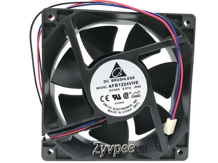 Zyvpee Zyvpee AFB1224VHE 120x38mm 24V 0.57A 3-pin case fan — product photo