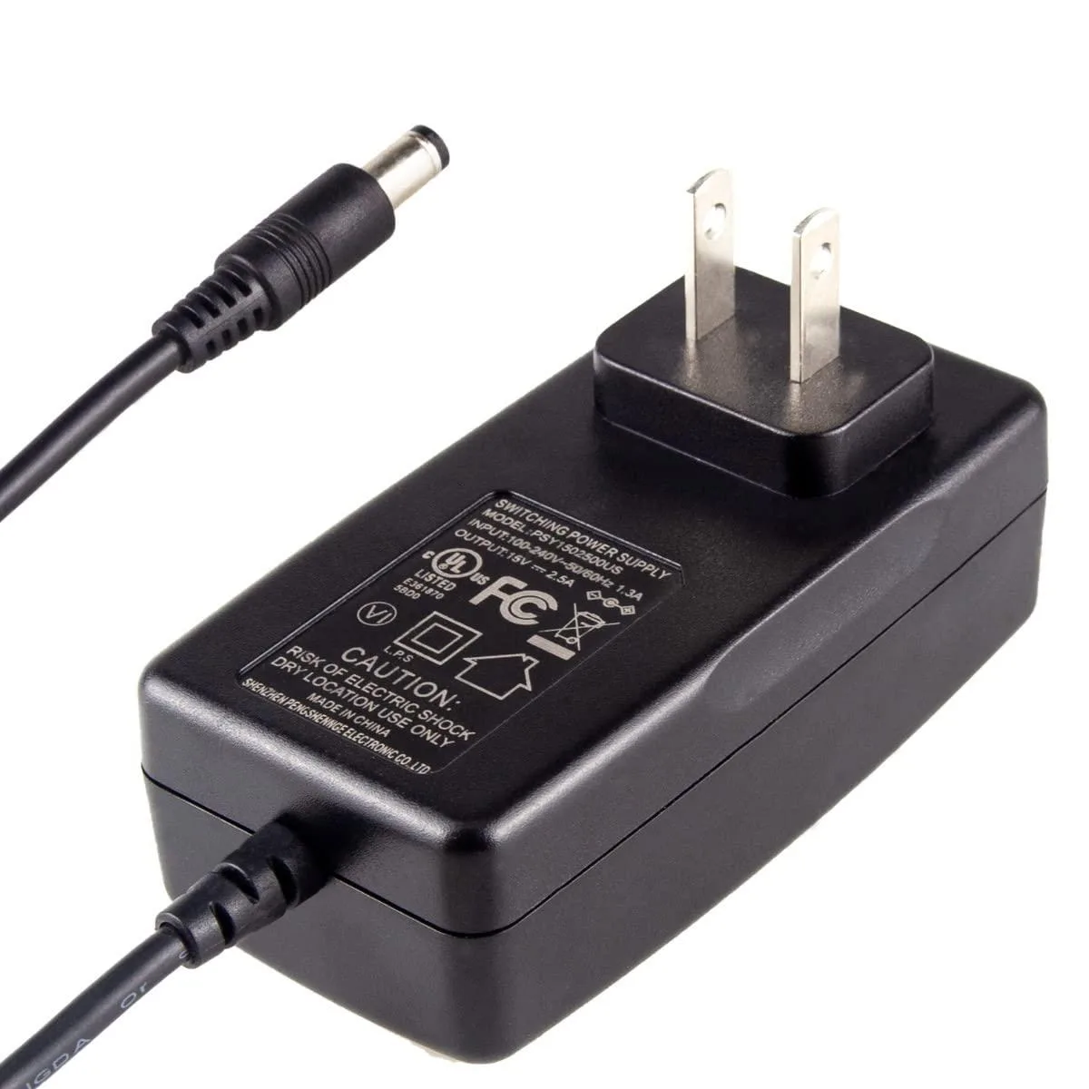Dell E200 15V 2.5A Power Adapter 5.5x2.1mm — product photo