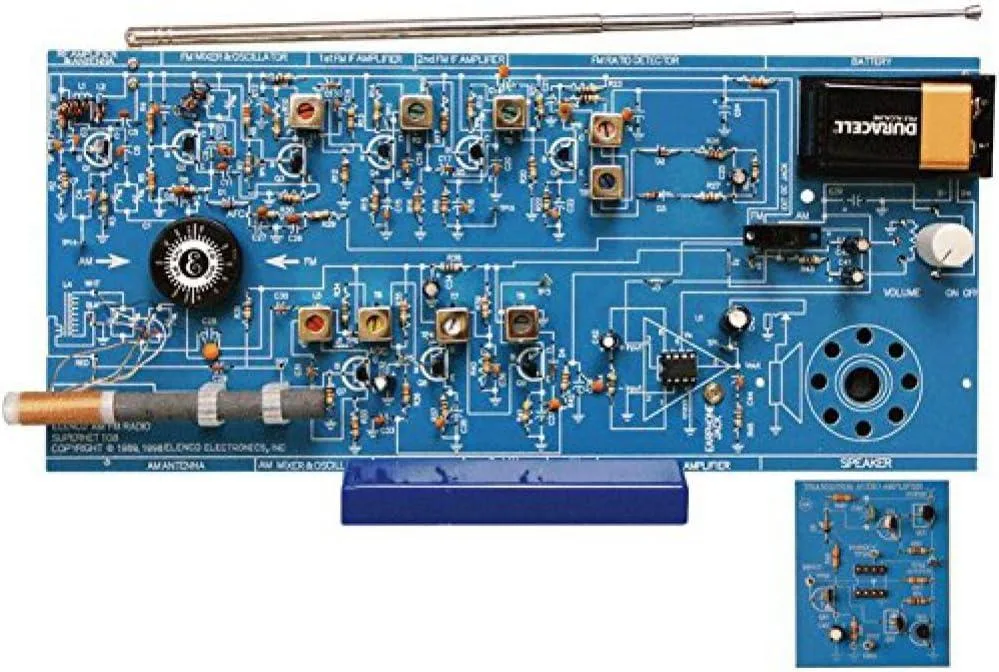 MCDODO MCDODO AM/FM Radio Kit Soldering Required 56 Page Course 30 Years — product photo