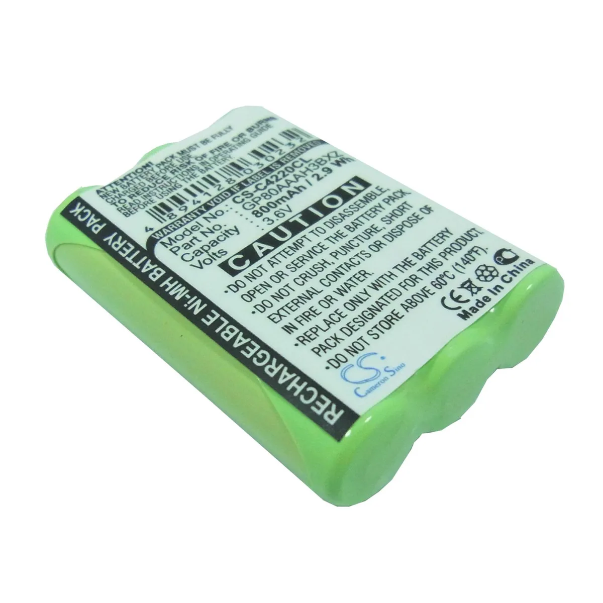 Cameron &amp; Co Cameron &amp; Co DS-CS-C4220CL 3.6V 800mAh Ni-MH telephone accessory — product photo