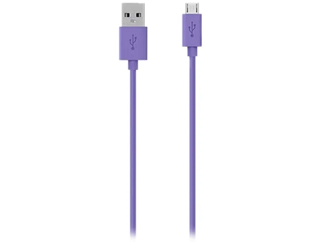 Belkin Belkin F2CU012bt04-PUR Purple Micro USB Cable 4 ft — product photo