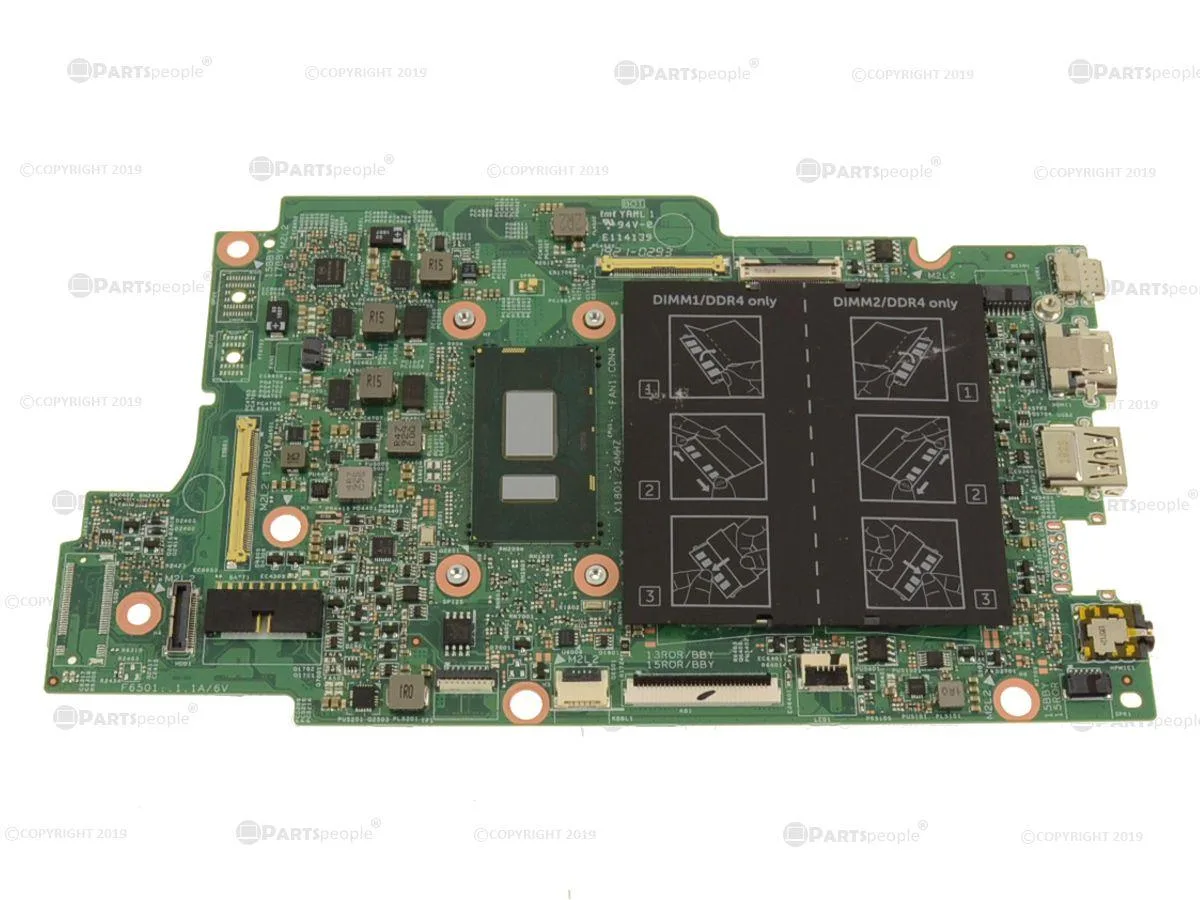DELL DELL Latitude 3390 2-in-1 Motherboard i3-7020U 2.3GHz J8NR3 — product photo