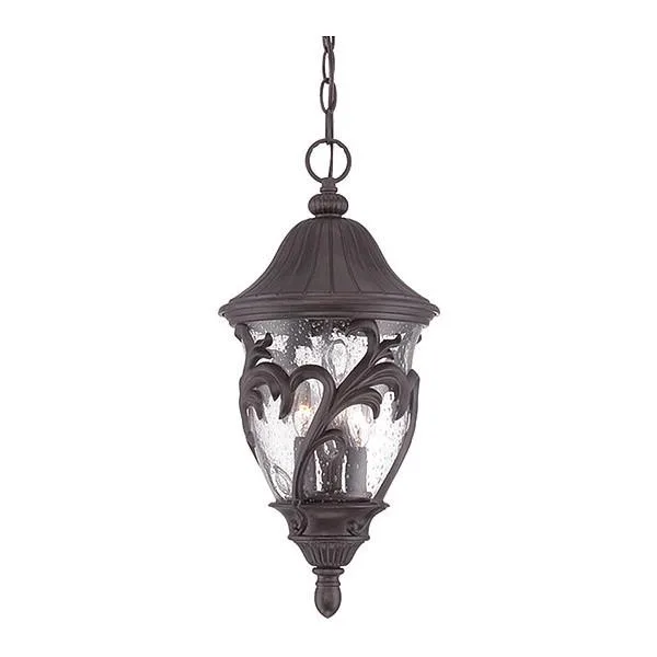 Acclaim Lighting three-light chandelier in Black Coral finish