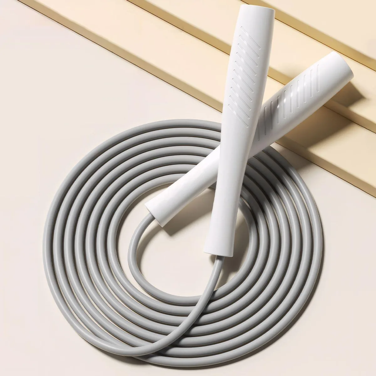 Jump Rope Kids Adjustable 9.8ft Grey — product photo