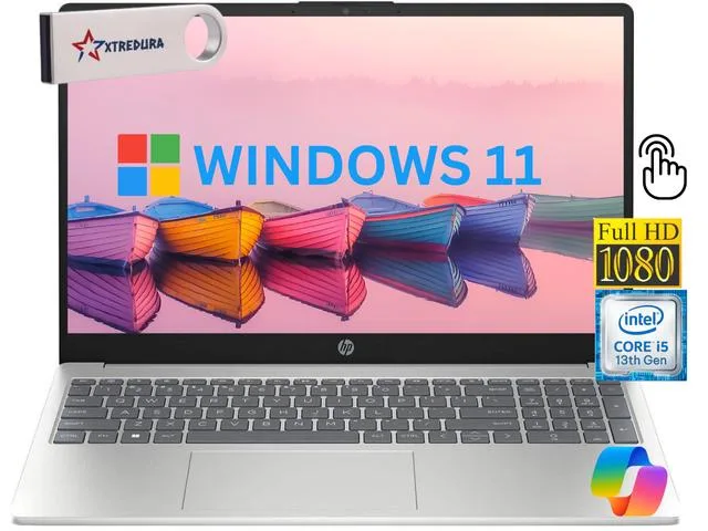 HP HP 15-FD 15.6" FHD Touchscreen Laptop i5-1334U 12GB 256GB — product photo