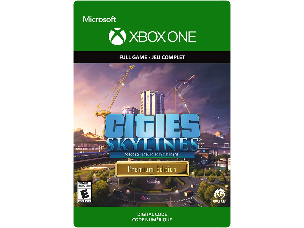 Microsoft Microsoft 6JN-00040 Cities: Skylines Premium Edition downloadable game — product photo