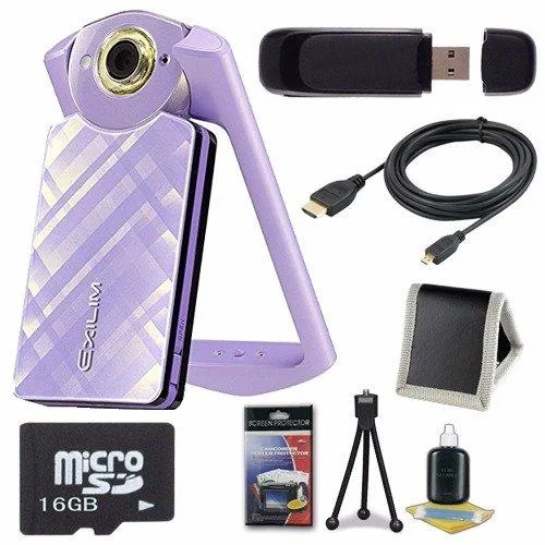 CASIO CASIO EX-TR60 Self Portrait Camera Kit Light Violet 16GB — product photo