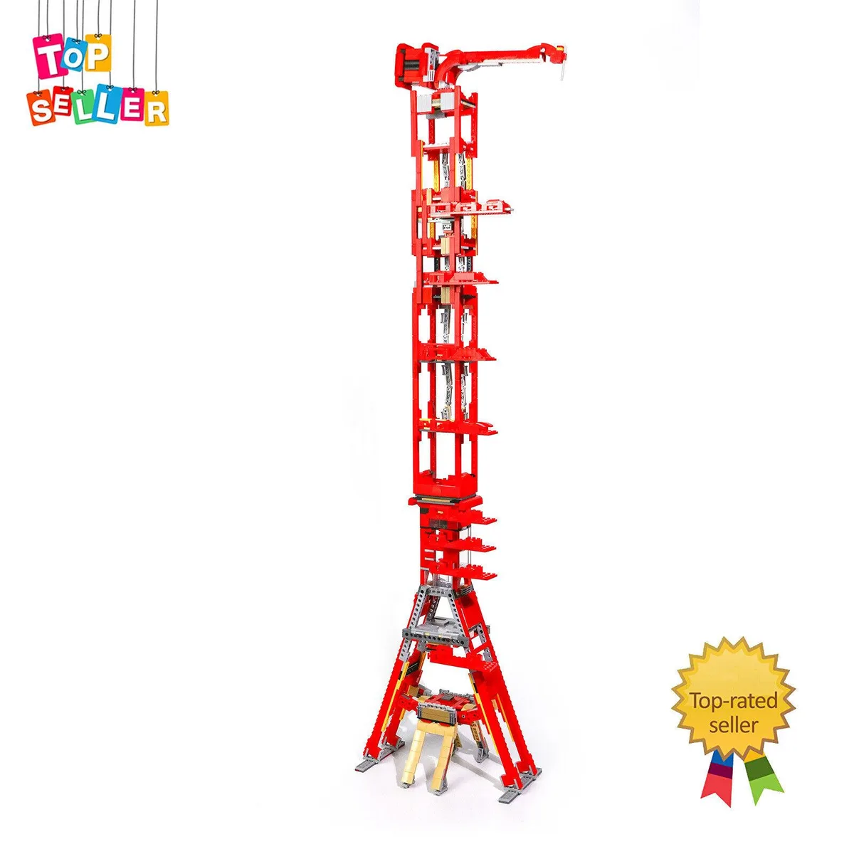 ZITIANYOUBUILD ZITIANYOUBUILD Saturn V Mobile Launcher Tower 1211 Pieces MOC — product photo