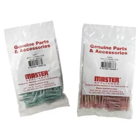 Yellow insulated ring terminals in a pack of 50