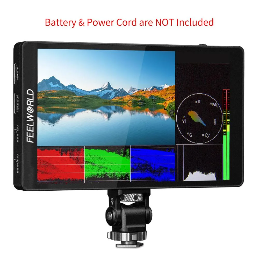 Feelworld Feelworld F7 Pro 7" Touch Field Monitor 1920x1200 4K 60Hz 3D LUT F970 Kit — product photo