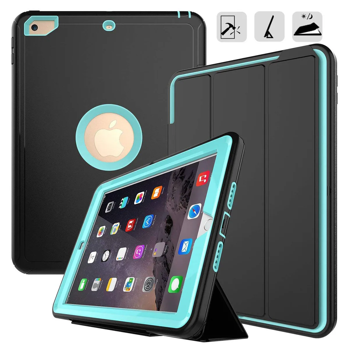 Werleo Werleo iPad 9.7 inch 2017 2018 Case Sky Blue — product photo