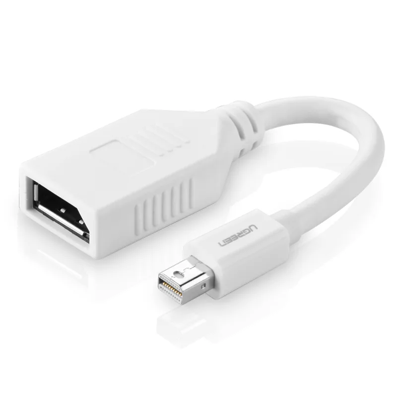 TeKit TeKit 10445 Mini DisplayPort to DisplayPort adapter male female .5 ft 4K — product photo