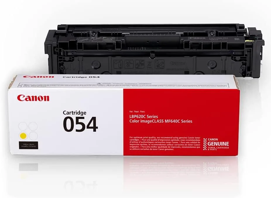 Canon Canon 3021C001 Yellow Toner Cartridge 054 1200 Pages — product photo