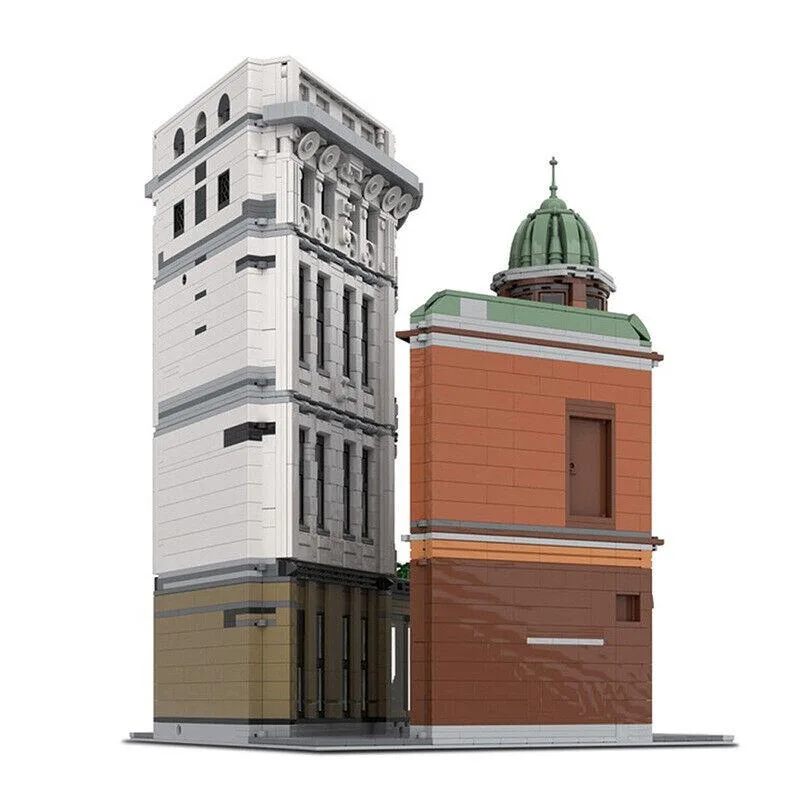 ZITIANYOUBUILD ZITIANYOUBUILD Flatiron Building MOC-185075 4049 Parts Educational Building Set — product photo