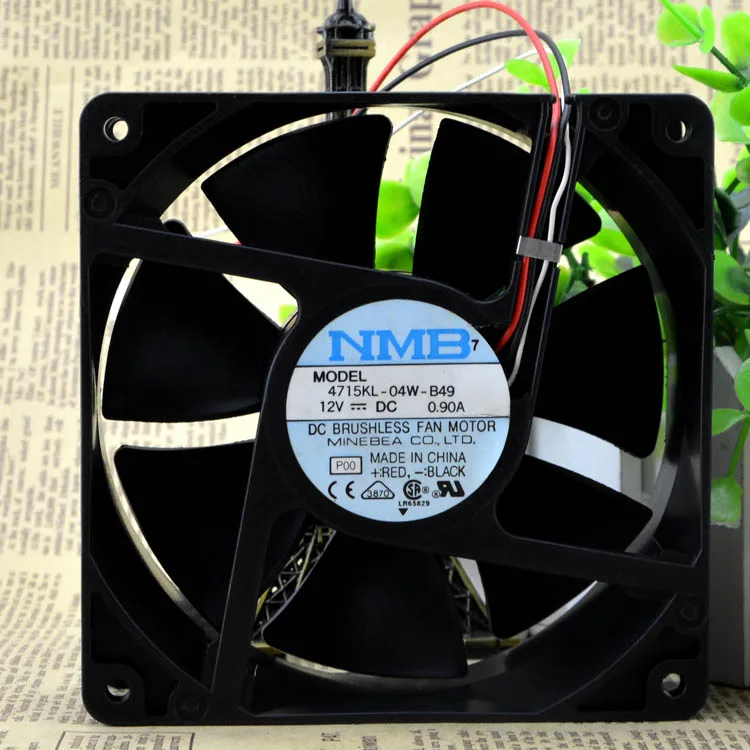 Fans Fans 4715KL-04W-B40 12038 12cm 12V 0.9A case fan — product photo